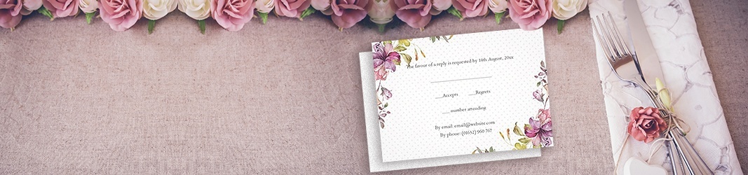 RSVP Card Designs that Match Your Invitations